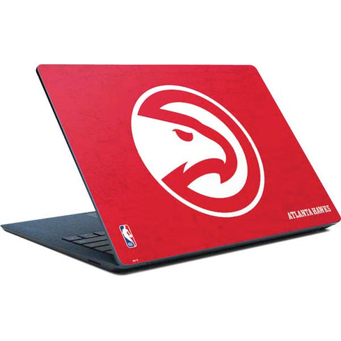 NBA Atlanta Hawks Distressed Surface Laptop Skin